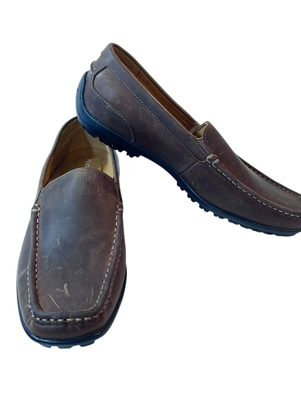 Florsheim Nowles Leather Loafers Mens Size 8D